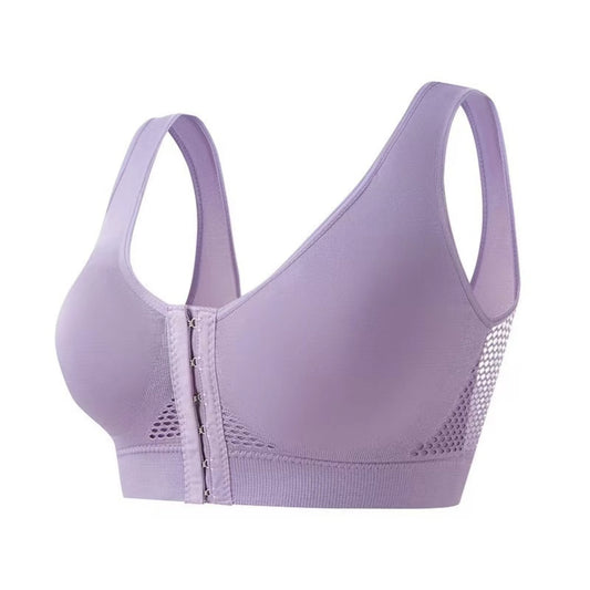 Soutien-gorge à fermeture frontale violet