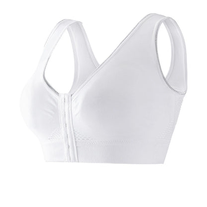 Soutien-gorge à fermeture frontale blanc